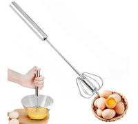 YSTrillion Fouet Cuisine,Inoxydable Batteur Manuel,Multifonctionnel Petit Fouet Cuisine, Semi-Automatique Fouet Rotatif,Fouet Cuisine pour Mélanger,Battre,Faire Mousser et Remuer