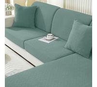 Ystyle Housse Assise Canapé Extensible, Housse Dossier Canapé, Universelle Housse Coussin Canape, Protection Meubles Couvre Canapé Antidérapante Couverture Canape (Grand 1 Place, Vert)
