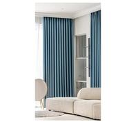 YSUEFIJO Rideaux Occultants 90% Thermiques Acoustiques Anti-Lumière avec Œillets pour Chambre Salon Bureau Rideaux de Fenêtre Isolants Rideaux Réduction Bruit Confidentialité