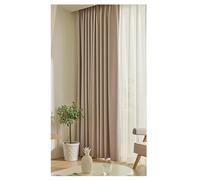 YSUEFIJO Rideaux Occultants 90% Thermiques Acoustiques Anti-Lumière avec Œillets pour Chambre Salon Bureau Rideaux de Fenêtre Isolants Rideaux Réduction Bruit Confidentialité