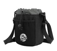 YSUJUAN Sac de guidon de vélo, sac avant de vélo de route, sac de cadre de vélo, sac panier de vélo, sac de vélo professionnel, accessoires de cyclisme (taille L, noir)