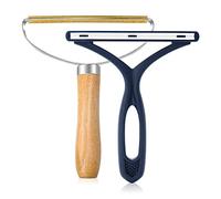 YSUVIN Rasoir Anti Bouloche, Portable Décapant de Peluches, Double Face Mini Manuel Réutilisable Rasoirs & Lisseur de Cheveux Brosser pour Vêtements, Carpet, Animal Blanket Removal Razor, 2PCS