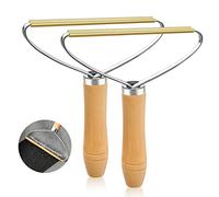 YSUVIN Rasoir Anti Bouloche, Portable Décapant de Peluches, Double Face Mini Nettoyeur Manuel Réutilisable Rasoir pour Tapis d'escalier, Carpet, Animal Blanket Hair Removal Razor, 2PCS