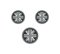YSWOMOSKD pour Mini Cooper R55 r56 r57 Tasse Support Silicone Tapis Mini R55 r57 r57 Voiture Tasse sous - Verres, 3pcs Anti - dérapant sous - Verres (Gray Jack)