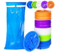 YSWOVUO 50 Pièces Sac Vomissement Voiture 1000ml, Sac a Vomi Haute Densité avec Bouton-Pression, Vomit Bag pour Voiture et Voyage pour Femmes Enceintes Urgences Malades Enfant Adulte