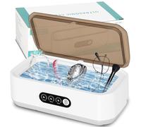 YSWOVUO Nettoyeur Ultrasons 48kHz, 650ML Nettoyeur Lunettes Ultrasons, Ultrasonic Cleaner Profondeur à 360°, Nettoyeur Ultrason avec Chiffon de Nettoyage, Nettoyeur Ultrason pour Lunettes, Bijoux