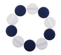 YsXoWiui 10 Pièces Coussin de Maquillage Éponge Blender Application Poudre Fond de Adapté à Utilisation Professionnelle Maison, Multi, comme décrit