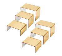 YsXoWiui 6 Présentoirs En Acrylique, Présentoirs Rectangulaires, Présentoirs Gain de Place pour