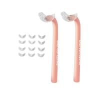 YsXoWiui 7 Pièces Pochoirs Eyeliner Silicone Kit Outils Maquillage Yeux Réutilisables Stencil Estompe Sourcils Smoky Accessoire Pointe e Rapide Adapté, rose