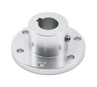 YsXoWiui Accouplement à Bride Métallique pour Support et Remplacement D'arbre de Guidage de Moteur, 15 mm