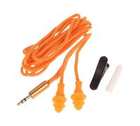 YsXoWiui Bouchons D'oreilles, écouteurs, Casque Antibruit, Flexibles avec Fonction de Lecture Musicale, En Polypropylène Souple, pour Enfants et Adultes, P, Jaune 70cm