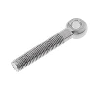 YsXoWiui Boulon à œil, élément de Connexion, Boulon Fileté. Utilisé comme Vis de Fixation, Il Est Léger et Extrêmement Stable, Ce Qui Le Rend Polyvalent pour U, Argent, M16 x 100 mm