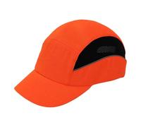 YsXoWiui Casquette Anti-heurt de Baseball Coiffe de Sécurité Chapeau de Travail avec Coque Interne Légère et Confortable Adaptée pour La Réparation de Machine, Orange
