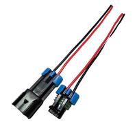 YsXoWiui Connecteur mâle/Femelle 2 Broches pour Faisceau de câbles, Accessoire de câblage Automobile, fiche étanche