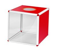 YsXoWiui Conteneur de Stockage de Boule de Carte de Caisse de Tombola, Boîte de Jeu de Boule de Tombola étui de Loterie de Papier de Carte pour Le Bureau, 30CM