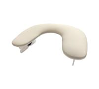 YsXoWiui Coussin à Ongles, Coussin pour Les Mains, Outil de Manucure En Forme de U, Ergonomique, En PU, Pliable pour Une Utilisation à Domicile, En Salon, En S, Abricot Sans Support