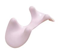 YsXoWiui Coussin Cervical Oreiller Nuque Appareil Massage Portable Multifonction En Caoutchouc pour Détendre Les Épaules Dos Adapté à La Maison Travail Déplace, Rose