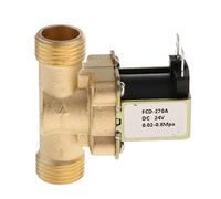 YsXoWiui Électrovanne 1/2 Pouce DC12/24/220, DC24V D'entrée