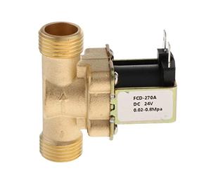 YsXoWiui Électrovanne 1/2 Pouce DC12/24/220, DC24V D'entrée