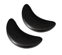 YsXoWiui Ensemble de 2 Pierres de Massage Chaudes En Basalte pour Les Pieds, pour Une Relaxation Profonde, Un Traitement Professionnel et Une Pratique de Bien-, 12,5 x 2,5 cm
