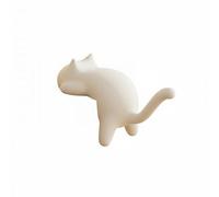 YsXoWiui Ensemble de 6 Crochets pour Livres, Sacs, Tables et Rangements, Motif Silhouette de Chat, Robustes, Supportent jusqu'à 5 Kg, pour Le Bureau, La Ma, 3 pièces