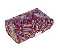 YsXoWiui Étui à Lèvres, Boîte à Rouge à Lèvres, Support à Lèvres, Pot de Gloss, En Tissu avec Miroir, Compact pour Sac à Main, Bureau, Organisation, Camouflage violet, comme décrit