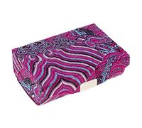 YsXoWiui Étui à Lèvres, Boîte à Rouge à Lèvres, Support à Lèvres, Pot de Gloss, En Tissu avec Miroir, Compact pour Sac à Main, Bureau, Organisation, Violet, comme décrit