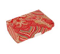 YsXoWiui Étui à Lèvres, Boîte à Rouge à Lèvres, Support à Lèvres, Pot de Gloss, En Tissu avec Miroir, Compact pour Sac à Main, Bureau, Organisation, rouge, comme décrit