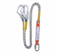 YsXoWiui Harnais de Sécurité Antichute avec, Corde De Suspension 2m À Double Crochet Grand Avec Sac Tampon