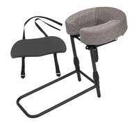 YsXoWiui Kit de Surmatelas de Massage pour Matelas à Domicile Comprenant Un Coussin pour Le Visage, Un Support de Tête Ergonomique Réglable, et Une Conception, Style B