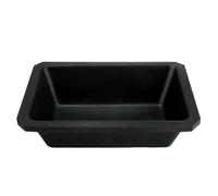 YsXoWiui Mangeoire Rectangulaire en Caoutchouc pour Volailles et Chèvres, 10 litres, 45 X 30 X 13,5 Cm