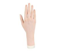 YsXoWiui Mannequin D'entraînement à La Manucure, Main Flexible Féminine, Prothèses D'ongles En Acrylique, Présentoir à Bijoux pour La Pratique Du Nail, Main Droite