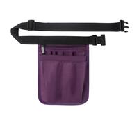 YsXoWiui Nurse Organizer Pouch avec Plusieurs Compartiments Ceinture Banane Ajustable Sac de Rangement Pratique pour Outils de Soins Nylon Suitable Pou, Violet