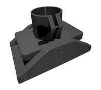 YsXoWiui Outil Auxiliaire pour Affleureuse à Bois, Fournitures Manuelles, Compatible avec Une Défonceuse à Bois de 65 Mm de Diamètre, Gabarit, Noir