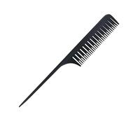 YsXoWiui Peigne Mèche Peigne à Dents Larges pour Mèches Outil de Sectionnement En Bakélite Léger et Maniable Adapté pour Salon Professionnel Femmes, Noir