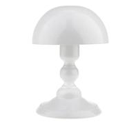 YsXoWiui Porte-chapeaux, étagère à Chapeaux En Forme de Dôme, Porte-perruques, étagère à Chapeaux En Fer Robuste avec Une Base Ronde et Lourde pour Dressing, E, Blanc