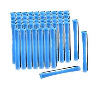 YsXoWiui Rouleaux à Effet Wavy, Bigoudis pour Permanente, Utilisables Comme Bigoudis et Rouleaux de Coiffure, Antidérapants avec élastique pour Cheveux Longs, 50 pièces 0.9 cm