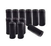 YsXoWiui Rouleaux à Effet Wavy, Bigoudis pour Permanente, Utilisables Comme Bigoudis et Rouleaux de Coiffure, Antidérapants avec élastique pour Cheveux Longs, 12 pièces 3.0 m