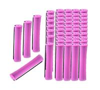 YsXoWiui Rouleaux à Effet Wavy, Bigoudis pour Permanente, Utilisables Comme Bigoudis et Rouleaux de Coiffure, Antidérapants avec élastique pour Cheveux Longs, 50 pièces 1.9 cm