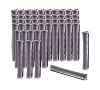 YsXoWiui Rouleaux à Effet Wavy, Bigoudis pour Permanente, Utilisables Comme Bigoudis et Rouleaux de Coiffure, Antidérapants avec élastique pour Cheveux Longs, 50 pièces 1.5 cm