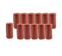 YsXoWiui Rouleaux à Effet Wavy, Bigoudis pour Permanente, Utilisables Comme Bigoudis et Rouleaux de Coiffure, Antidérapants avec élastique pour Cheveux Longs, 12 pièces 4 cm