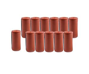 YsXoWiui Rouleaux à Effet Wavy, Bigoudis pour Permanente, Utilisables Comme Bigoudis et Rouleaux de Coiffure, Antidérapants avec élastique pour Cheveux Longs, 12 pièces 4 cm