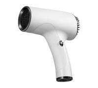 YsXoWiui Sèche-cheveux Professionnel Puissant et Rapide avec Double Fonction de et D'alimentation Filaire, Idéal pour Une Utilisation à Domicile et, blanc