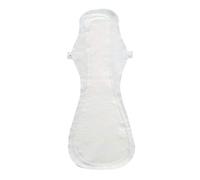 YsXoWiui Serviette Hygiénique Réutilisable En Coton Lavable avec Ailettes, Respirante et Douce pour Un Usage Quotidien, Au Bureau et à La Maison, 38cm