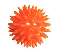 YsXoWiui Sphère de Massage à Picots pour Améliorer La Flexibilité Musculaire Des Pieds, Des Mains, Du Dos et Du Cou. Structure Compacte En PVC, Idéale pour Une, Orange