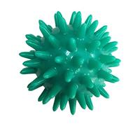 YsXoWiui Sphère de Massage à Picots pour Améliorer La Flexibilité Musculaire Des Pieds, Des Mains, Du Dos et Du Cou. Structure Compacte En PVC, Idéale pour Une, Vert foncé