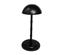 YsXoWiui stand hat affiche un support de tête de perruque multifonctionnel portable pour le du marché, Noir