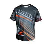 YSYFZ Cyclisme en Plein air Sports de Cyclisme Sweat-Shirt à Manches Courtes Hauts VTT Cross-Country vêtements de Moto T-Shirt à Manches Courtes Speed Reddition Cross-Country Sportswear été Hommes