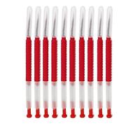 Ysyqkn 10 Outils Rouges pour La Formation des Têtes D'apiculteur de L'élevage de Reines