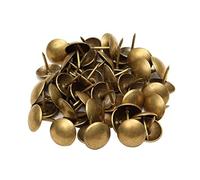 Ysyqkn 100 Pièces Alloy Furniture Tacks Clous Tapissier Décoratifs Fer Forgé Fixation Robuste Style Vintage Adaptés Décoration de Meubles Rembourrage Panier